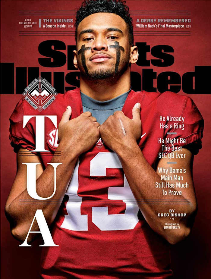 Tua Tagovailoa cover Sports Illustrated, Dec. 31, 2018